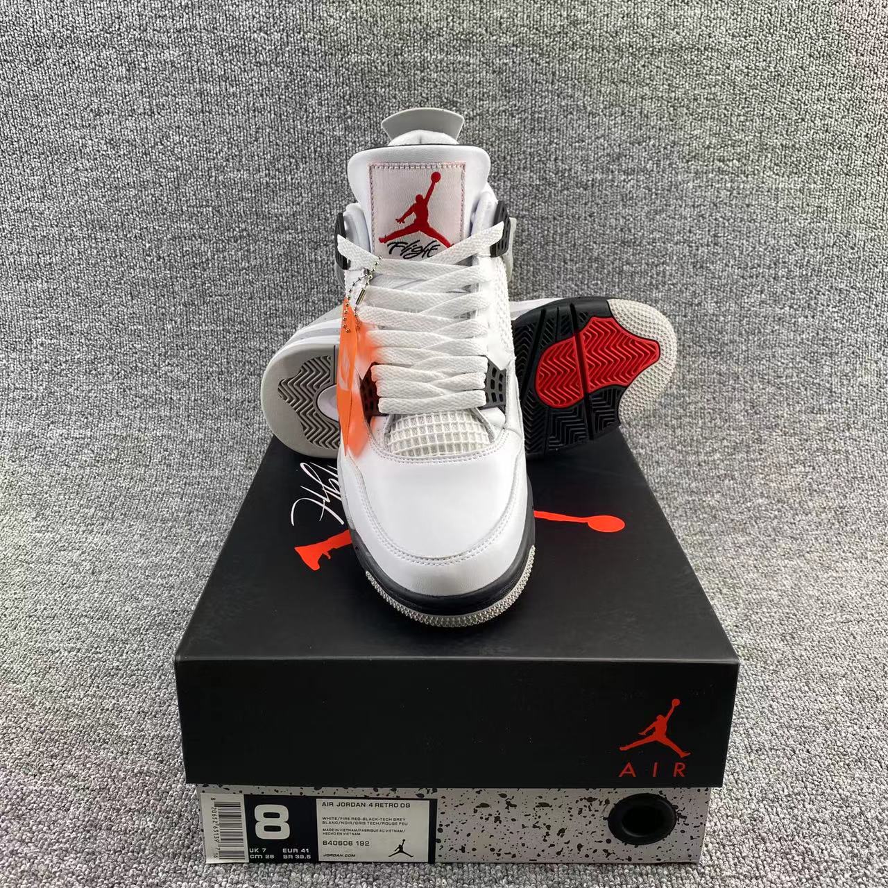 Air Jordan 4 Retro"White/Cement"