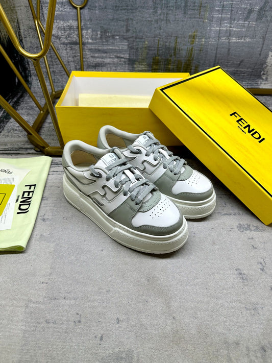 Fendi Sneakers low 'White & Grey'